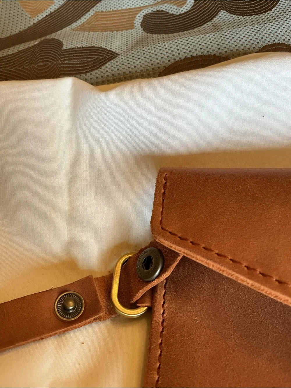 Portland Leather compact envelope